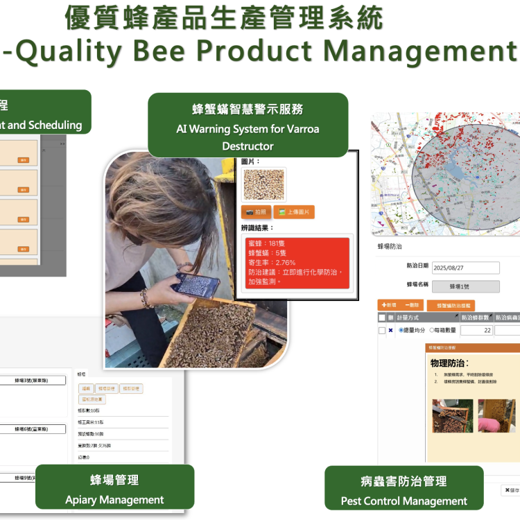 優質蜂產品生產管理系統